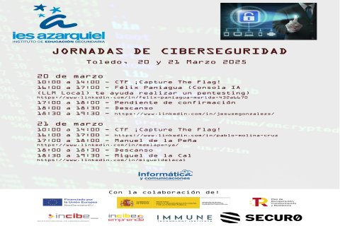 JORNADAS DE CIBERSEGURIDAD.