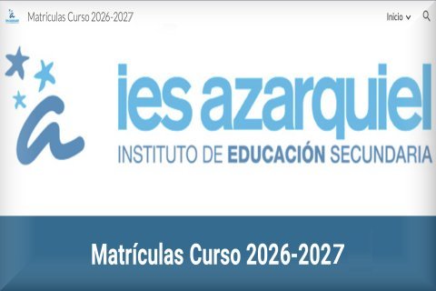MATRÍCULAS 2026-2027